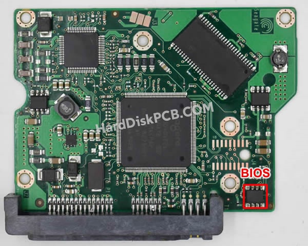 BIOSチップを交換する手順100390920シーゲイト(SEAGATE)製HDDの基板PCB