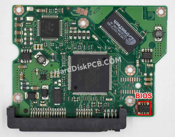 BIOSチップを交換する手順100395316シーゲイト(SEAGATE)製HDDの基板PCB