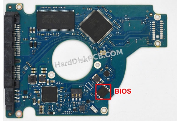BIOSチップを交換する手順100675229シーゲイト(SEAGATE)製HDDの基板PCB