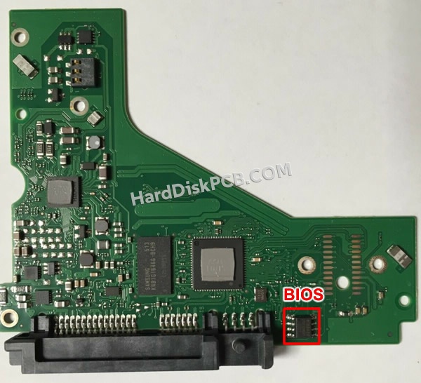 BIOSチップを交換する手順100745573シーゲイト(SEAGATE)製HDDの基板PCB