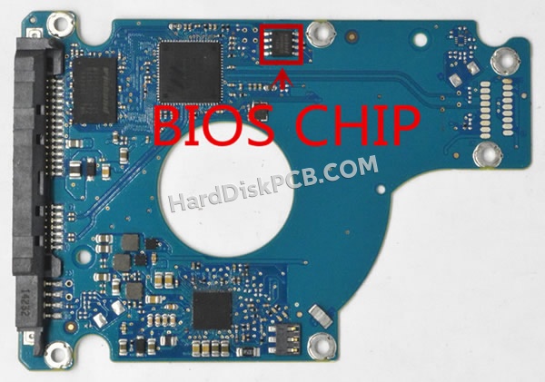 BIOSチップを交換する手順100759990シーゲイト(SEAGATE)製HDDの基板PCB
