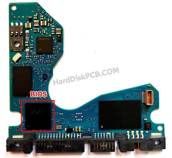 BIOSチップを交換する手順100792364シーゲイト(SEAGATE)製HDDの基板PCB