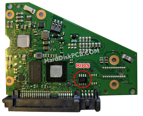 BIOSチップを交換する手順100847224シーゲイト(SEAGATE)製HDDの基板PCB
