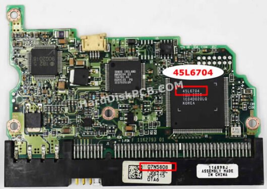07N5808 日立(HITACHI)製HDDのPCB基板