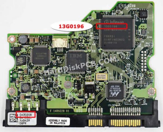 0A30208 日立(HITACHI)製HDDのPCB基板