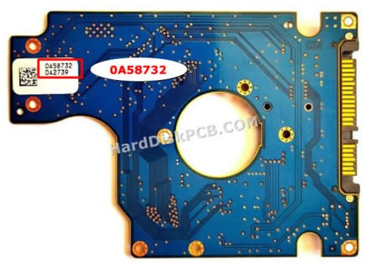 0A58732 日立(HITACHI)製HDDのPCB基板 - 画像 (2)