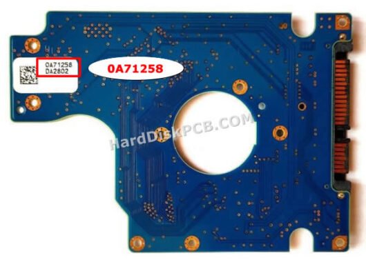 0A71258 日立(HITACHI)製HDDのPCB基板 - 画像 (2)