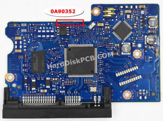 0A90352 日立(HITACHI)製HDDのPCB基板