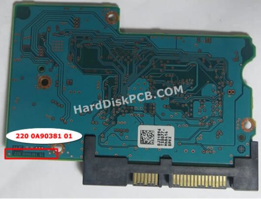 0A90381 日立(HITACHI)製HDDのPCB基板 - 画像 (2)