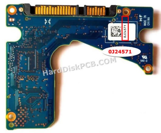 0A90415 日立(HITACHI)製HDDのPCB基板 - 画像 (2)