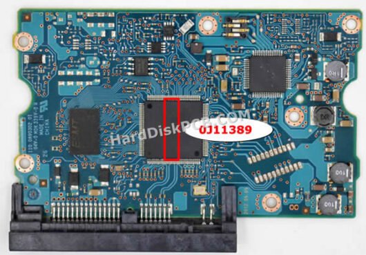 0J11389 日立(HITACHI)製HDDのPCB基板