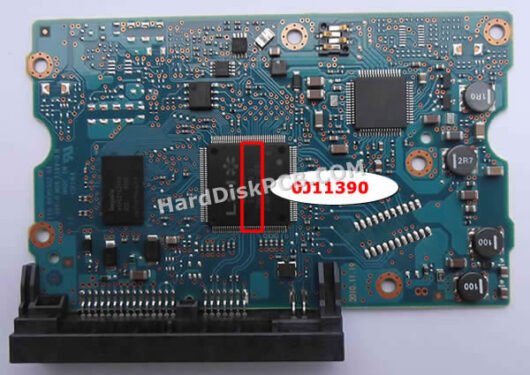 0J11390 日立(HITACHI)製HDDのPCB基板