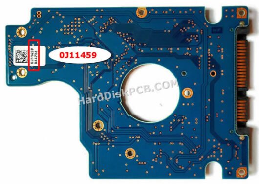 0J11459 日立(HITACHI)製HDDのPCB基板 - 画像 (2)