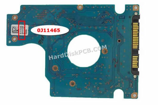 0J11465 日立(HITACHI)製HDDのPCB基板 - 画像 (2)