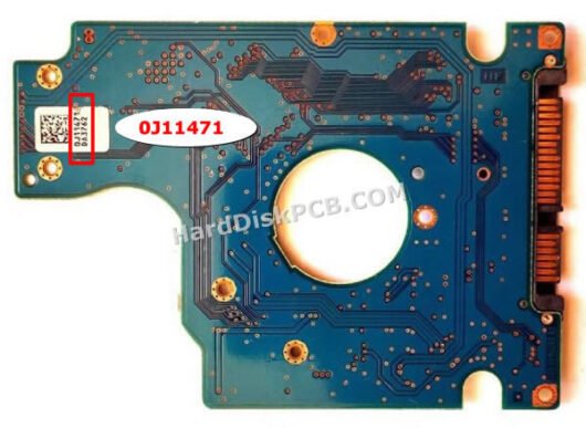 0J11471 日立(HITACHI)製HDDのPCB基板 - 画像 (2)