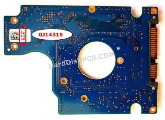 0J14315 日立(HITACHI)製HDDのPCB基板 - 画像 (2)
