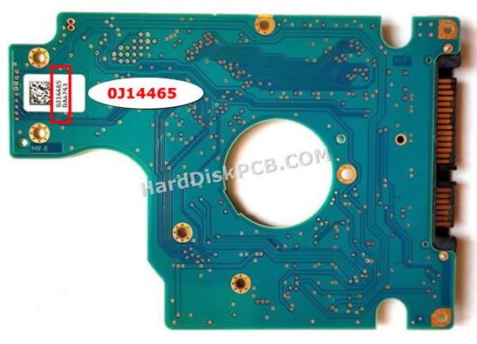 0J14465 日立(HITACHI)製HDDのPCB基板 - 画像 (2)