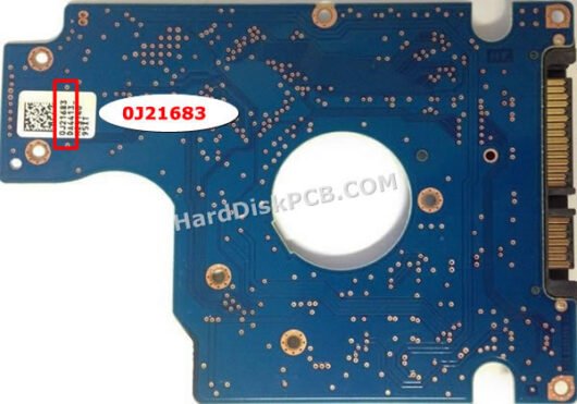 0J21683 日立(HITACHI)製HDDのPCB基板 - 画像 (2)