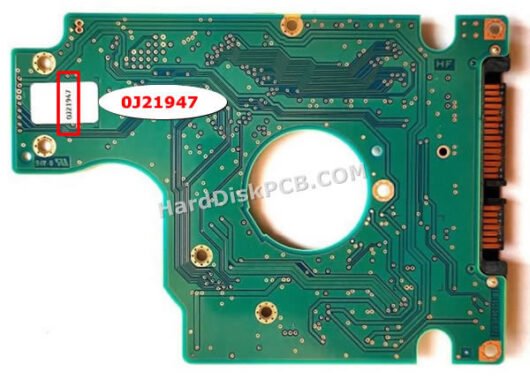0J21947 日立(HITACHI)製HDDのPCB基板 - 画像 (2)
