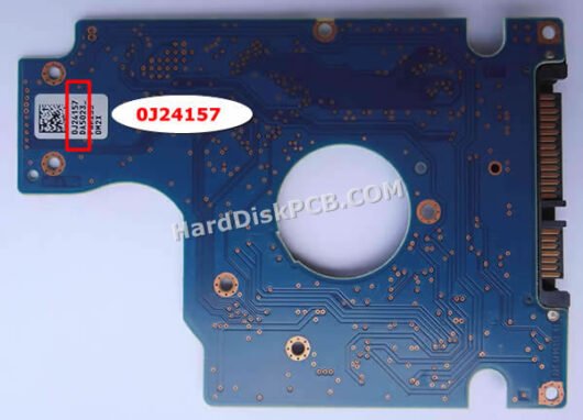 0J24157 日立(HITACHI)製HDDのPCB基板 - 画像 (2)
