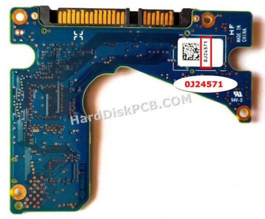 0J24571 日立(HITACHI)製HDDのPCB基板 - 画像 (2)