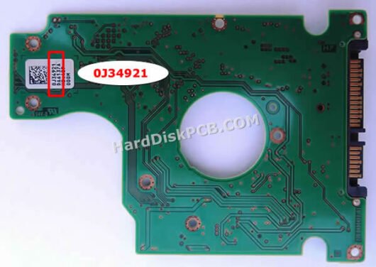 0J34921 日立(HITACHI)製HDDのPCB基板 - 画像 (2)