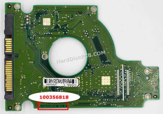 100356818 シーゲイト(SEAGATE)製HDDのPCB基板 - 画像 (2)