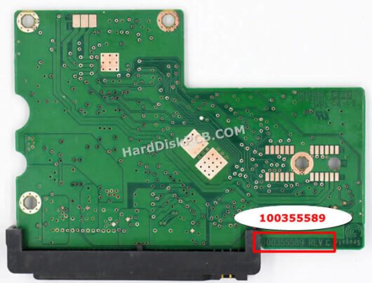 100367024 シーゲイト(SEAGATE)製HDDのPCB基板 - 画像 (2)