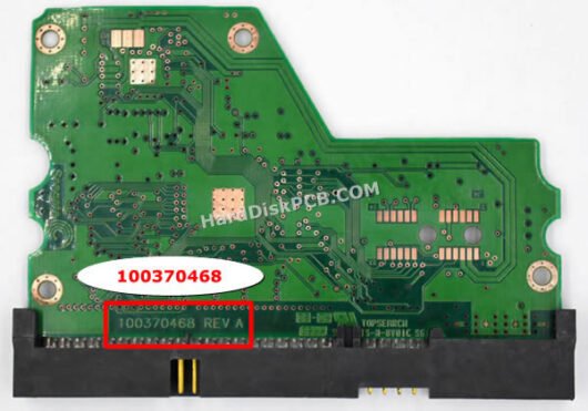 100370468 シーゲイト(SEAGATE)製HDDのPCB基板 - 画像 (2)