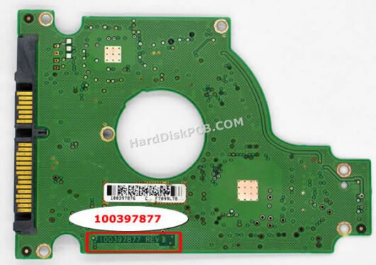 100397877 シーゲイト(SEAGATE)製HDDのPCB基板 - 画像 (2)