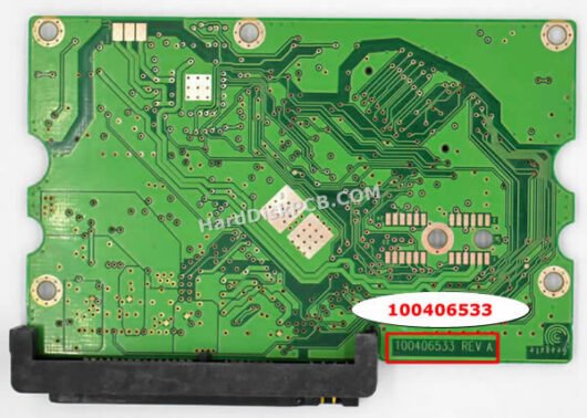 100406533 シーゲイト(SEAGATE)製HDDのPCB基板 - 画像 (3)