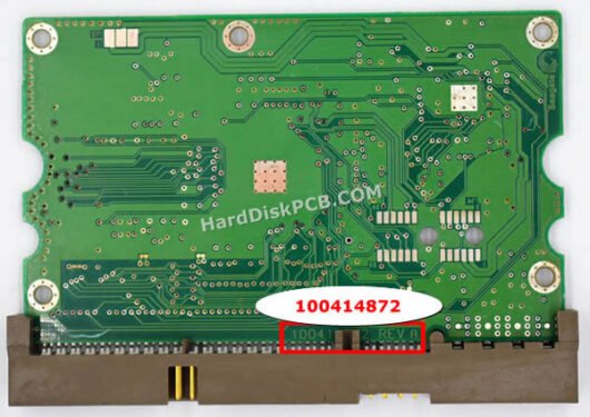 100414872 シーゲイト(SEAGATE)製HDDのPCB基板 - 画像 (2)