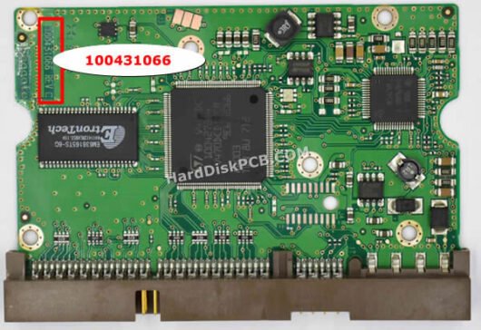 100431066 シーゲイト(SEAGATE)製HDDのPCB基板 - 画像 (2)