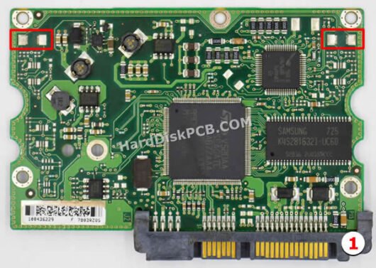 100435196 シーゲイト(SEAGATE)製HDDのPCB基板