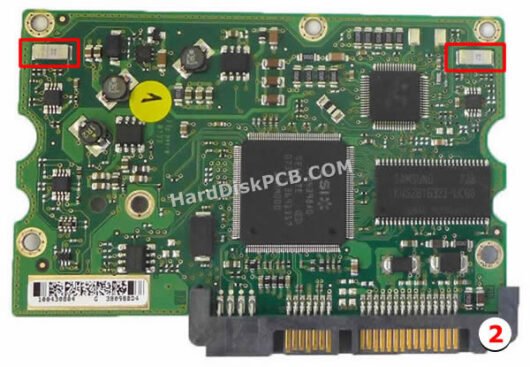 100435196 シーゲイト(SEAGATE)製HDDのPCB基板 - 画像 (2)