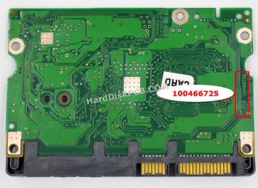 100466725 シーゲイト(SEAGATE)製HDDのPCB基板 - 画像 (2)