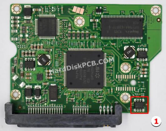 100468303 シーゲイト(SEAGATE)製HDDのPCB基板