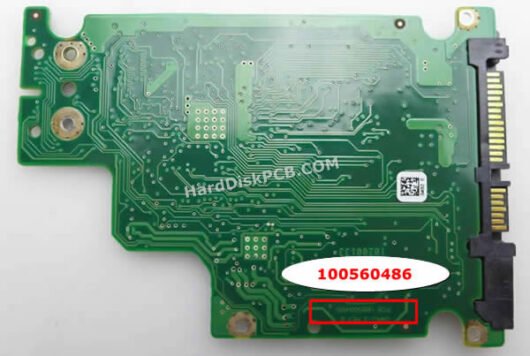 100560486 シーゲイト(SEAGATE)製HDDのPCB基板 - 画像 (2)