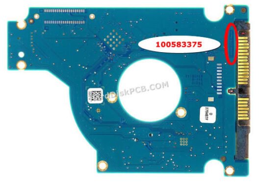 100583375 シーゲイト(SEAGATE)製HDDのPCB基板 - 画像 (2)