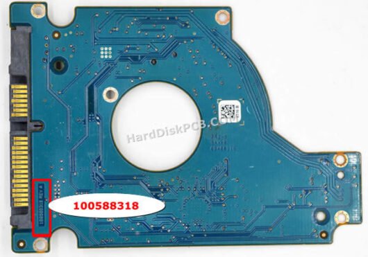 100588318 シーゲイト(SEAGATE)製HDDのPCB基板 - 画像 (2)