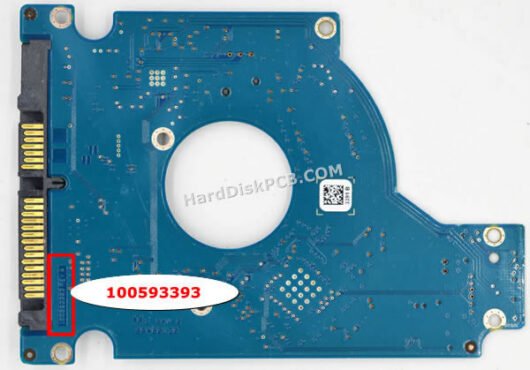 100593393 シーゲイト(SEAGATE)製HDDのPCB基板 - 画像 (2)