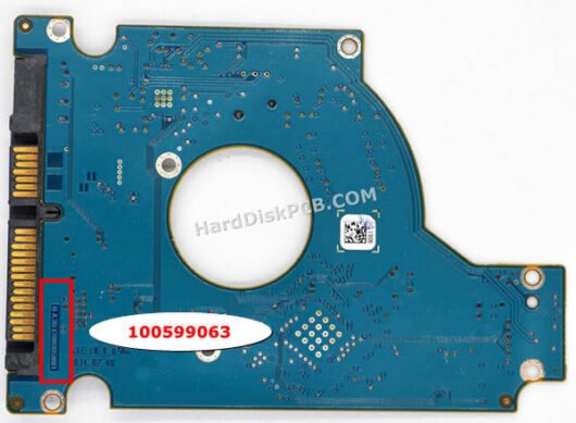 100599063 シーゲイト(SEAGATE)製HDDのPCB基板 - 画像 (2)