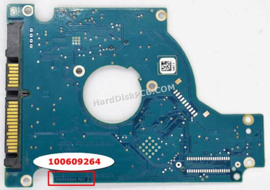100609264 シーゲイト(SEAGATE)製HDDのPCB基板 - 画像 (2)