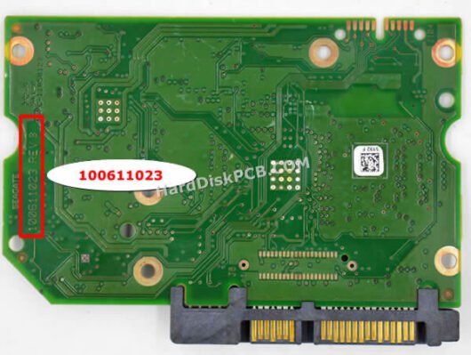 100611023 シーゲイト(SEAGATE)製HDDのPCB基板 - 画像 (2)