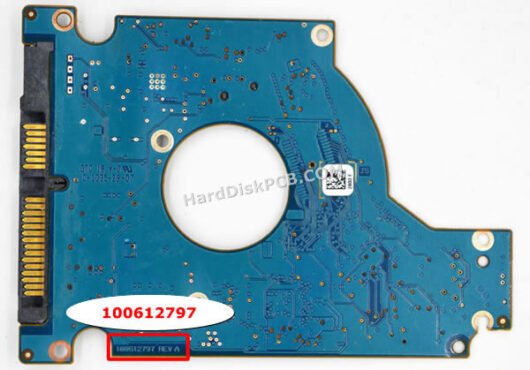 100612797 シーゲイト(SEAGATE)製HDDのPCB基板 - 画像 (2)