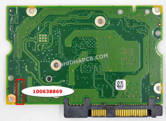 100638869 シーゲイト(SEAGATE)製HDDのPCB基板 - 画像 (2)