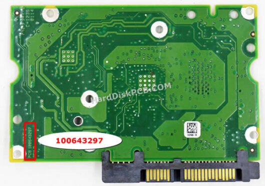 100643297 シーゲイト(SEAGATE)製HDDのPCB基板 - 画像 (2)