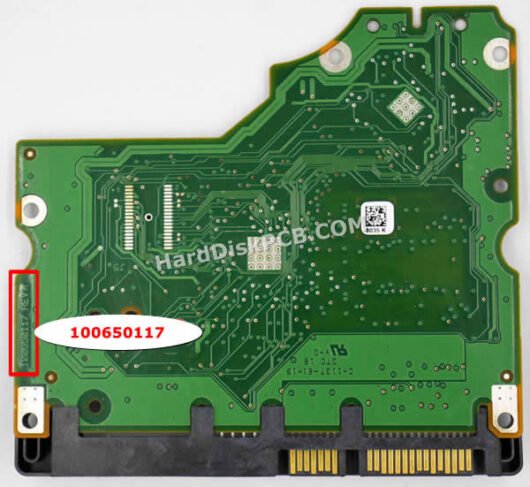 100650117 シーゲイト(SEAGATE)製HDDのPCB基板 - 画像 (2)