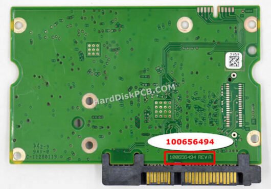 100656494 シーゲイト(SEAGATE)製HDDのPCB基板 - 画像 (2)