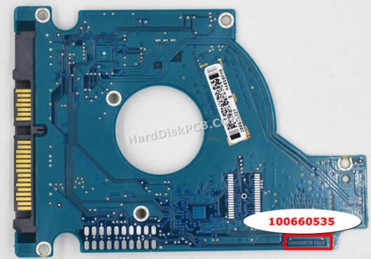 100660535 シーゲイト(SEAGATE)製HDDのPCB基板 - 画像 (2)